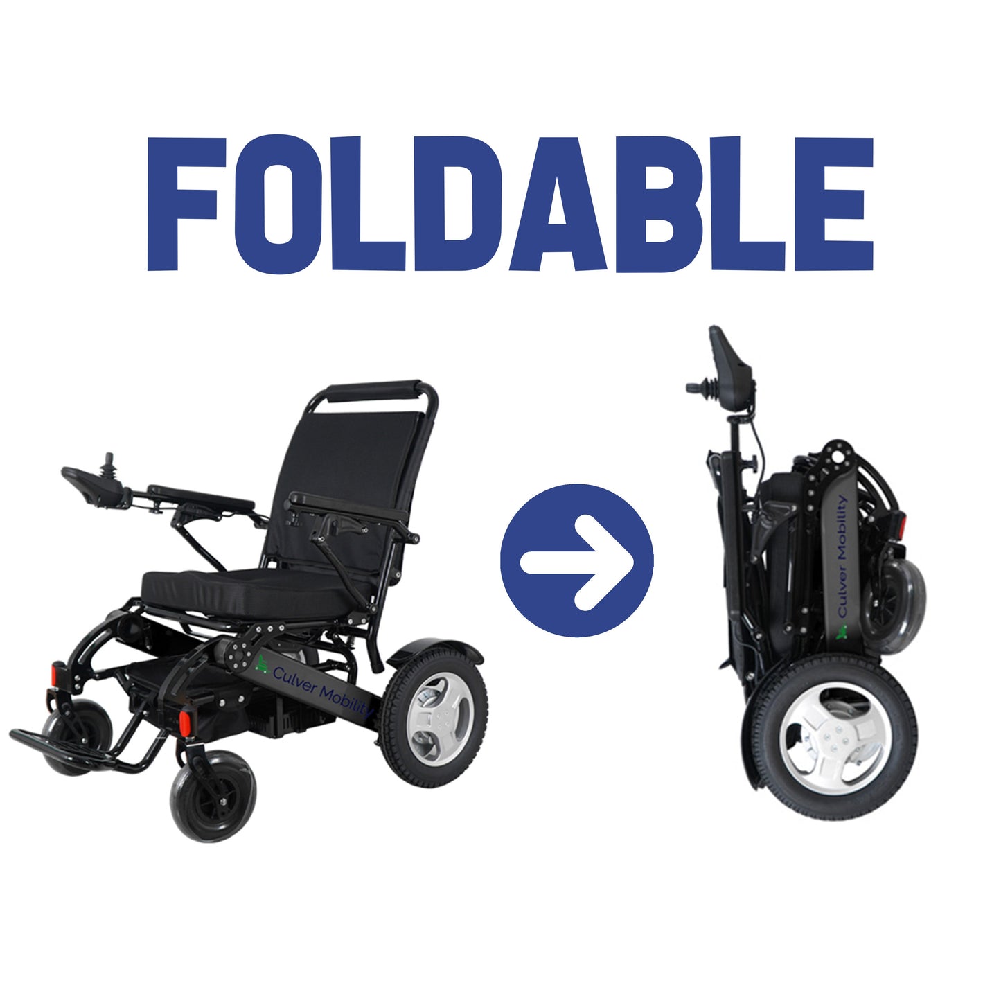 Electric Wheelchair 360lbs - 500W - 20miles LEOPARD