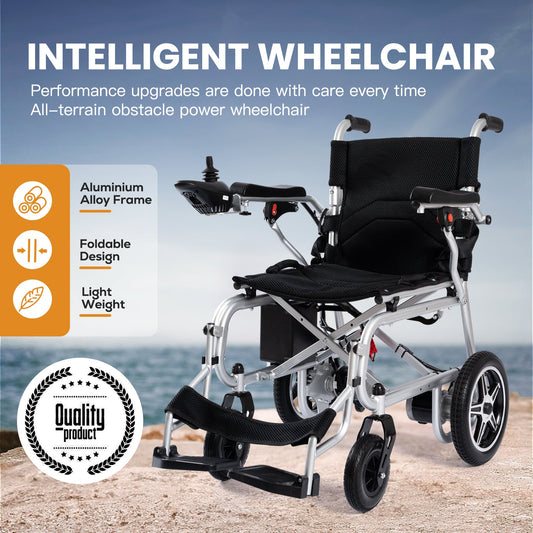 Lightweight Foldable Electric Wheelchair 500W 12 miles ARTEMIS