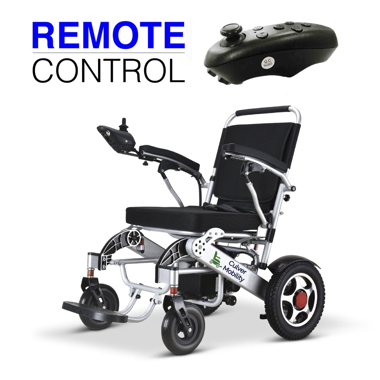 Electric Wheelchair Wildcat 330 lbs Max Load-500W-13 Miles