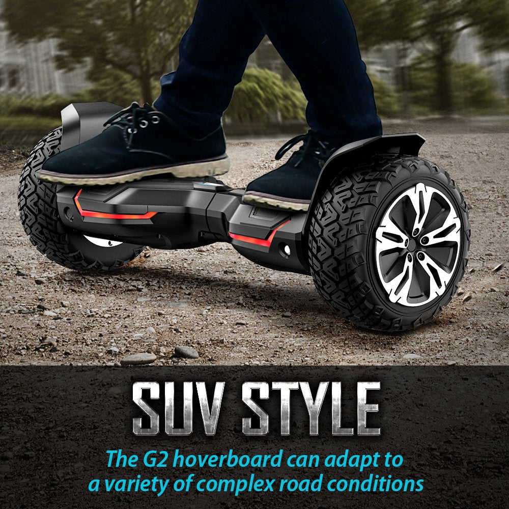 G2 8.5 Inch All Terrain Hoverboard - Black