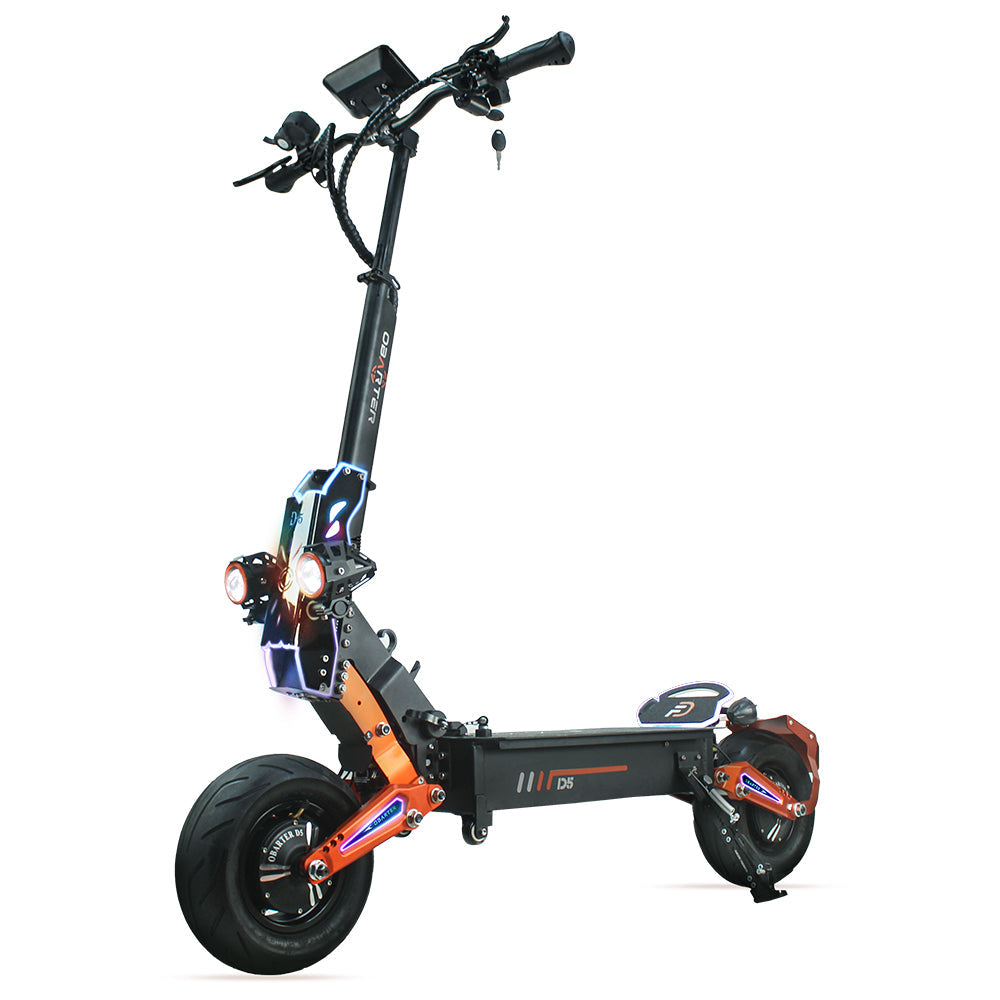 D5 5000W Dual Motor Folding Electric Scooter