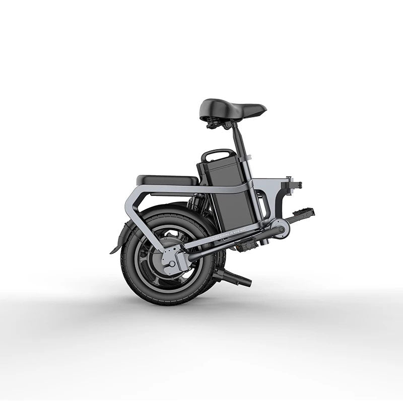 X5S 48V 400W 14" Shaft Driven Folding Electric Bike