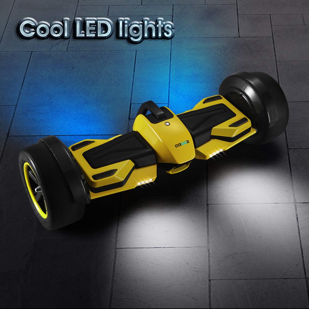 G-F1 8.5" Self Balancing Hoverboard - Yellow