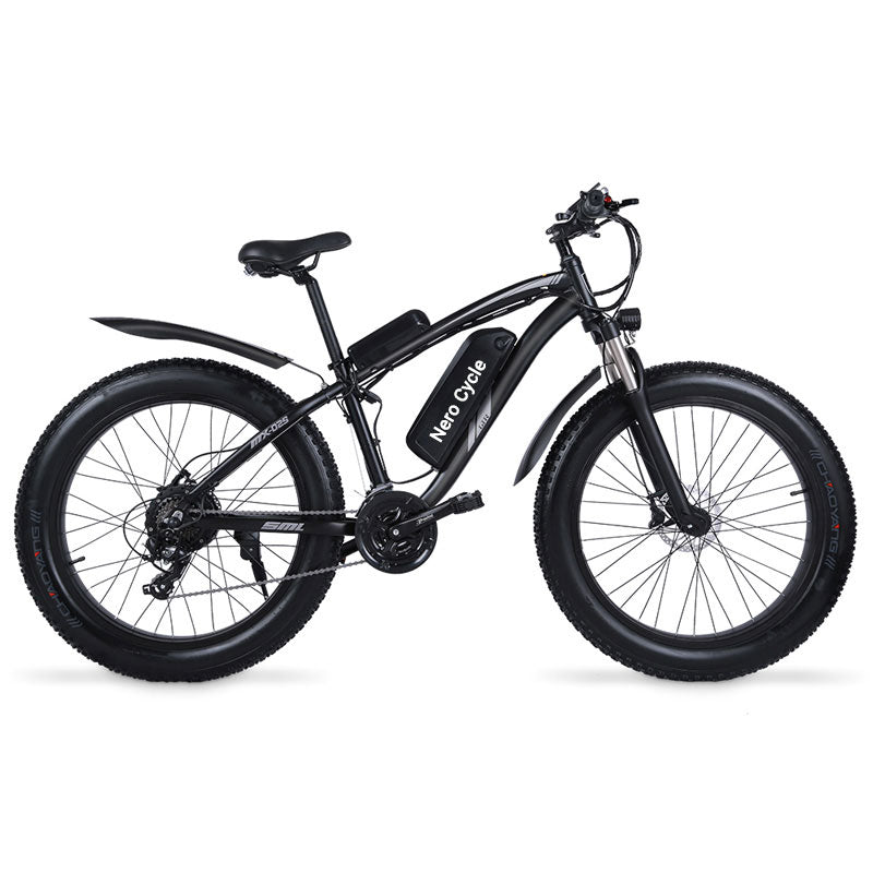 MX02S 48V 1000W 26" Fat Tire Electric Mountain Bike