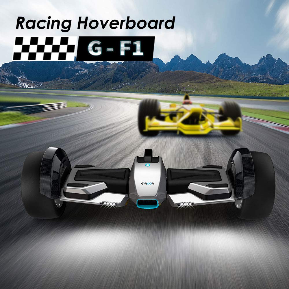 G-F1 Fastest Racing Hoverboard - Silver