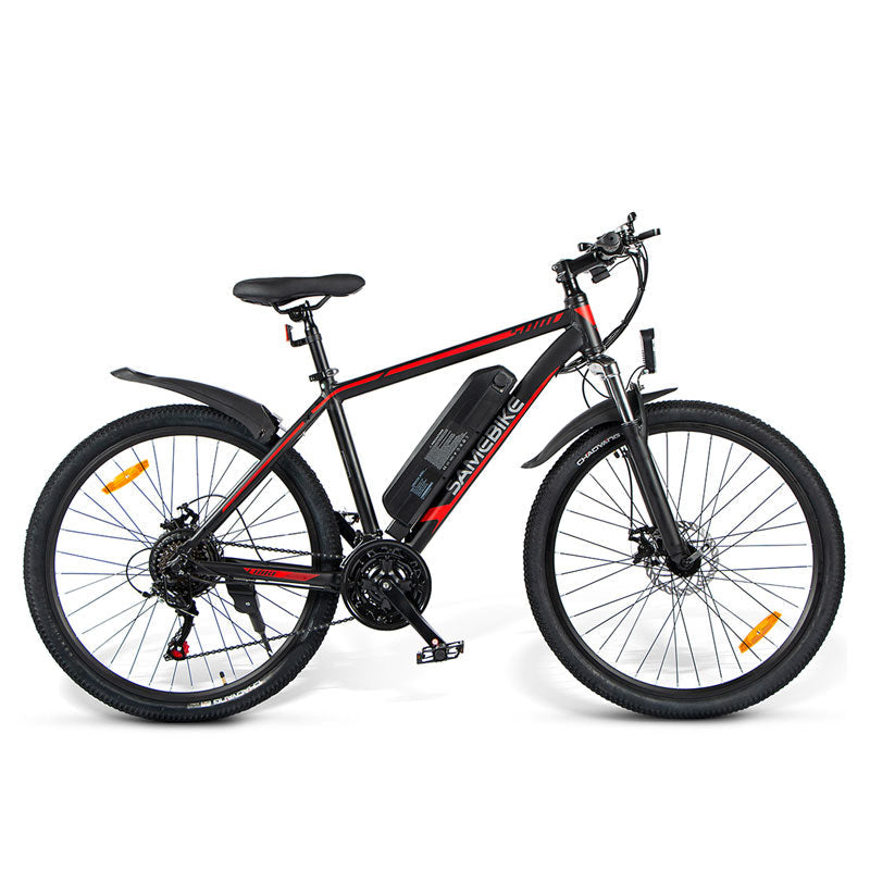 Samebike SY26 36V 350W 26" Electric Mountain Bike Black 02