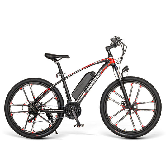 Samebike SM26 26 Inch Electric Mountain Bike 48V 350W Motor Electric Bicycle Black